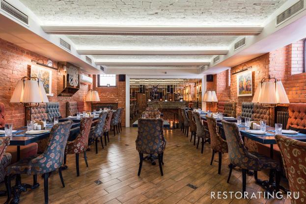 Интерьер ресторана Виски Комнаты / Whisky Rooms