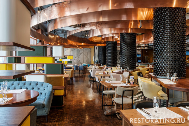 Интерьер ресторана Krombacher Beer Kitchen