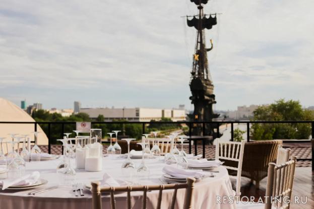 Интерьер ресторана Крым Terrace Moscow