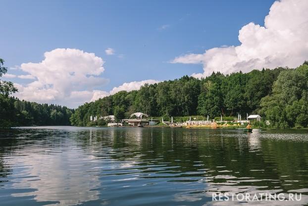 Интерьер ресторана Под Облаками