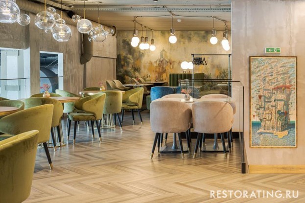 Интерьер ресторана Dolce Far Niente