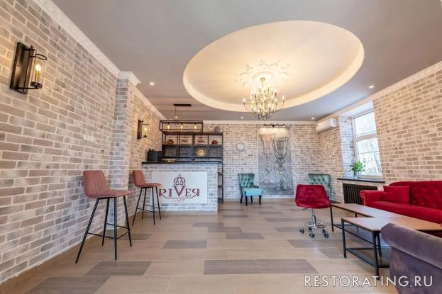 Интерьер ресторана River loft