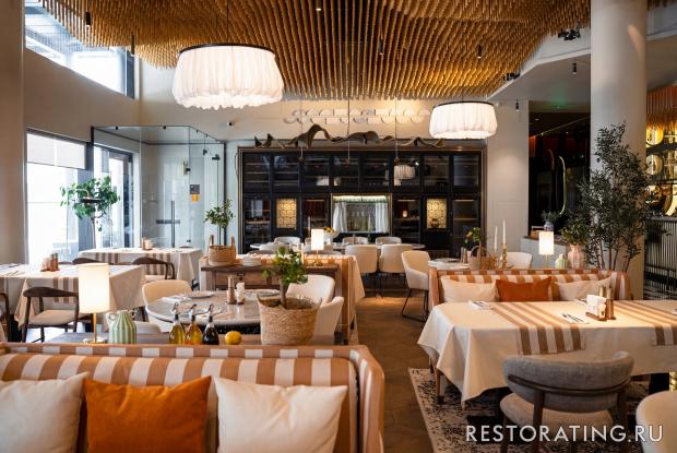 Интерьер ресторана Madison Bistro