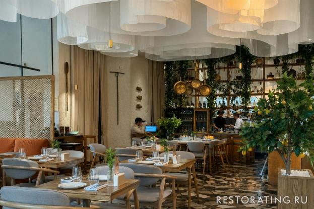 Интерьер ресторана Osteria Da Fortunata