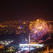 Салют на 9 мая с высоты птичьего полета 2019