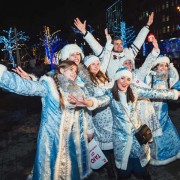 Парад Снегурочек 2018