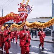 Китайское торжественное шествие на ВДНХ 2022