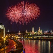 Салют на День победы 2023 с теплохода