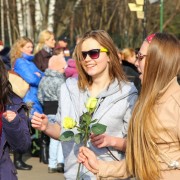 Международный женский день в парках Москвы 2018