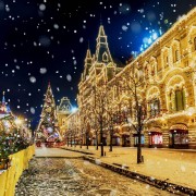 Автобусная экскурсия «Огни новогодней Москвы»