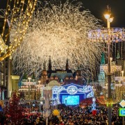 Новогодняя ночь 2019 в Москве