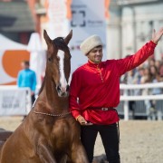 Выступления Кремлевской школы верховой езды в Коломенском 2019