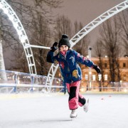 Каток «PROлед» в саду «Эрмитаж» 2023—2024