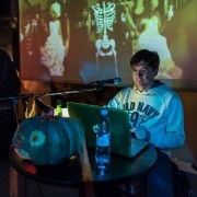 Живое выступление проекта «Модель для сборки». Halloween 2017