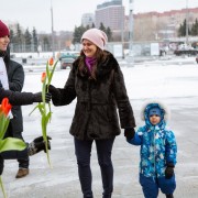8 марта в Парке Горького 2021