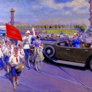 Выставка «Как дружно все выходят на конечной»
