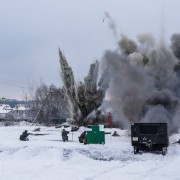 Военно-историческая реконструкция «Битва под Москвой. Контрнаступление» 2018