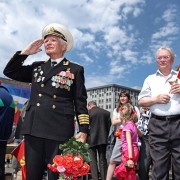 Празднование Дня Победы в Москве 2015