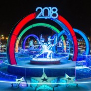 Новогодняя ночь на ВДНХ 2018 фотографии