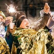 Новый год 2017 в парках Москвы фотографии