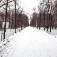 Лыжная трасса в парке «Сокольники» 2019/2020 фотографии