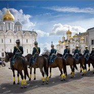 Развод конных и пеших караулов Президентского полка 2022 фотографии