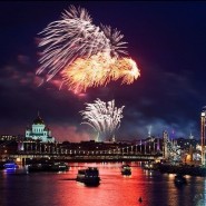 Новогодний салют 2016 в Москве фотографии