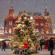 Новогодняя ночь 2018 в Москве фотографии