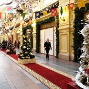 Выставка «Новогодние елки в ГУМе на Красной площади» фотографии