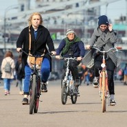 Прокат велосипедов в парках Москвы 2019 фотографии