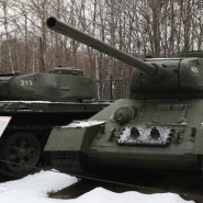 Празднование 77-летия танка Т-34 фотографии