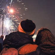 Новогодняя ночь 2019 в парках Москвы фотографии