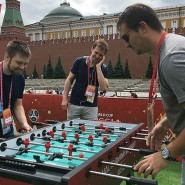 Парк футбола ЧМ-2018 на Красной площади фотографии