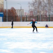 Каток «Дружбы» в парке 50-летия Октября 2022-2023 фотографии