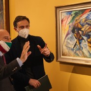 Выставка «Свободное искусство. Итальянский футуризм из коллекции Джанни Маттиоли» фотографии