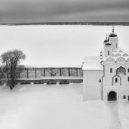 Выставка «Стена и Слово. Русский монастырь на границе с небом. Эдуард Бояков, Михаил Розанов» фотографии