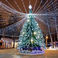 Усадьбы Деда Мороза в парках Москвы 2023-2024 фотографии