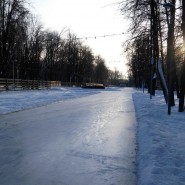 Открытие ледового катка в Перовском парке 2016 фотографии