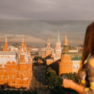 Симфония уходящего солнца. Единственный мужской оркестр на крыше The Carlton с видом на Кремль фотографии