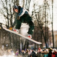 Школа сноубординга на ВДНХ 2021 фотографии