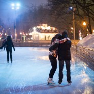 Зимние каникулы 2016 в Парке Горького фотографии