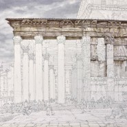 Выставка «Римское время. Графика Максима Атаянца» фотографии