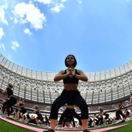 Московский марафон тренировок в «Лужниках» 2023 фотографии