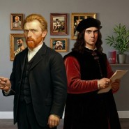 Выставка говорящих картин «Ни в какие рамки» фотографии