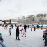 Детский каток в Парке Горького 2018/19 фотографии