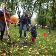 Экомарафон посадок «Укоренись в парке» фотографии