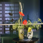 Выставка «Мимолётная красота природы в композициях икебана. Зима» фотографии