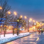 Новогодняя ночь 2019 в парках Москвы фотографии