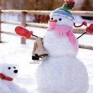 Фестиваль снеговиков в парке «Сокольники» 2017 фотографии