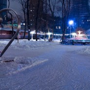 Открытие зимнего сезона в Саду «Эрмитаж» 2015 фотографии
